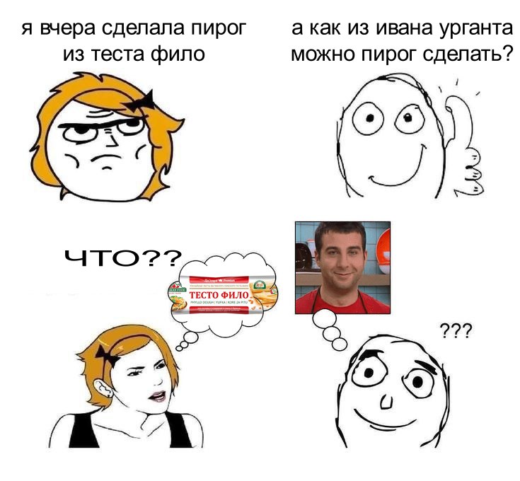 я вчера сделала пирог а как из ивана урганта можно пирог сделать? фило ТЕСТО ФИЛО