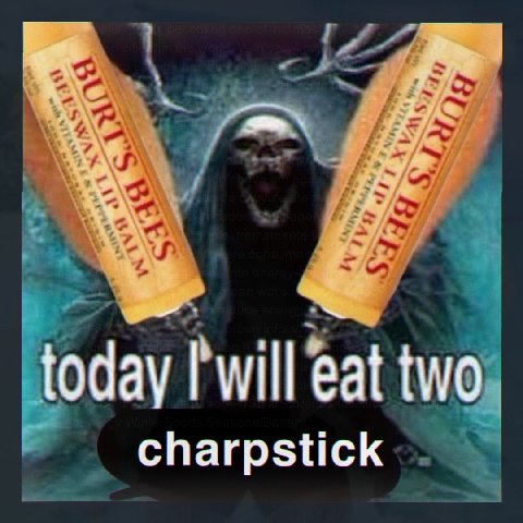 today will eat two charpstick