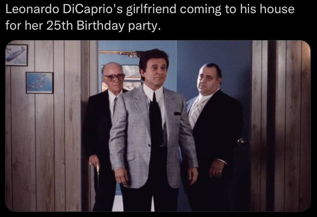 Leonardo DiCaprio's girlfriend coming to his house for her Birthday party.