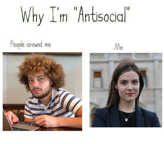 Why ‘Antisocial People around me Me