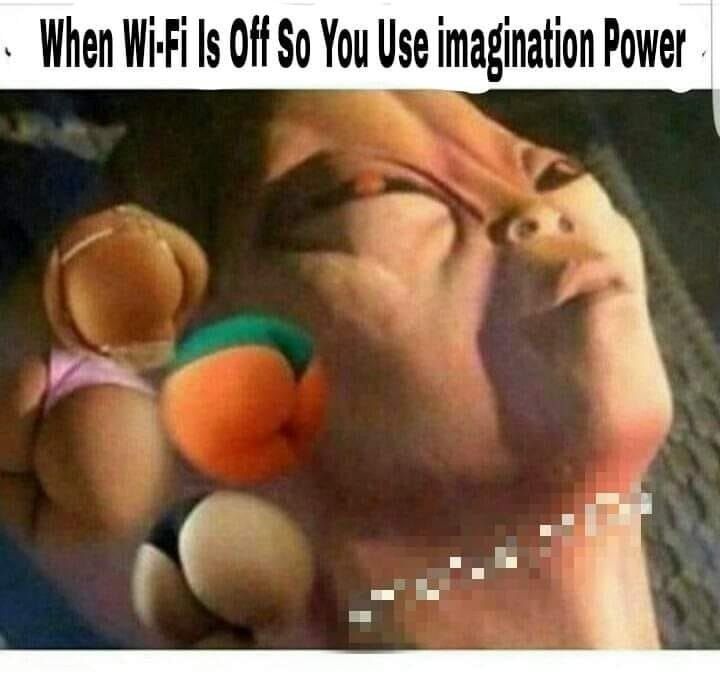 When Wi-Fi Is Off So You Use imagination Power