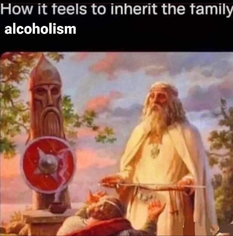 How it feels to inherit the family alcoholism