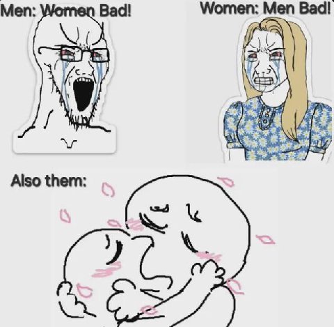 Меп Bad! Men Bad! Also them: