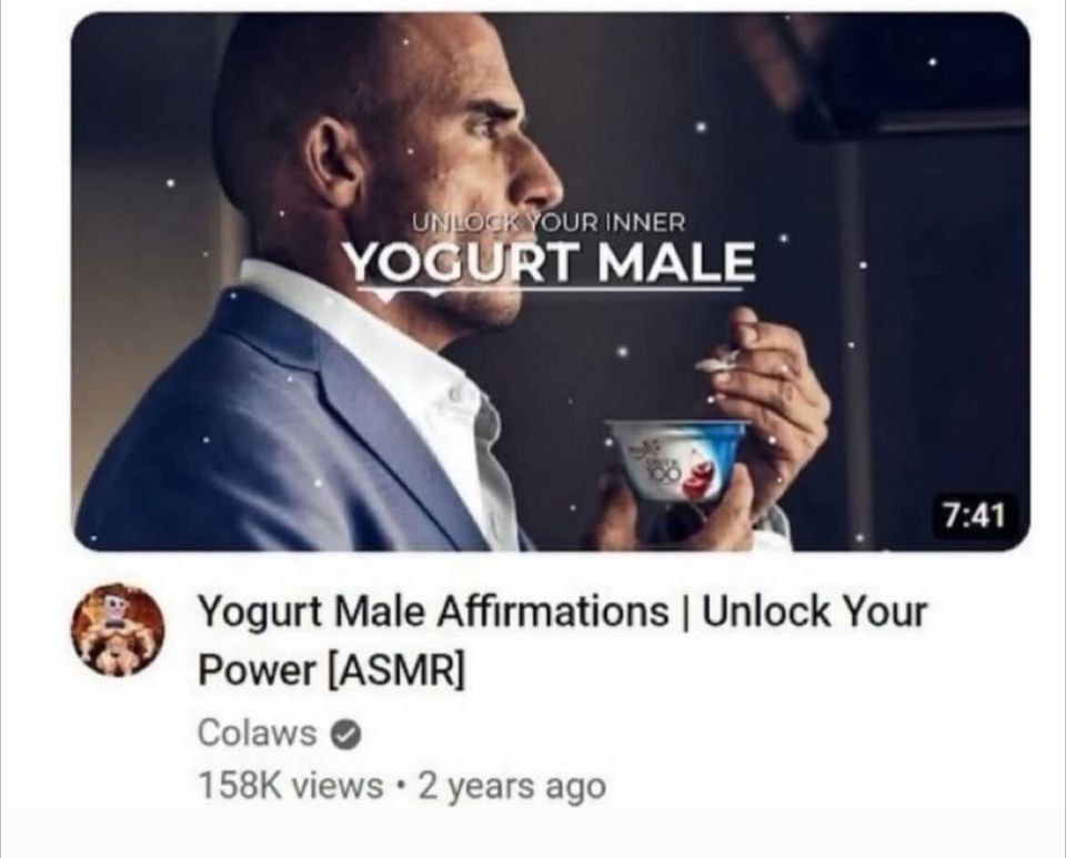 1» OUR INNER MALE 7:41 Yogurt Male Affirmations Unlock Your Power [ASMR] Colaws views 2 years ago