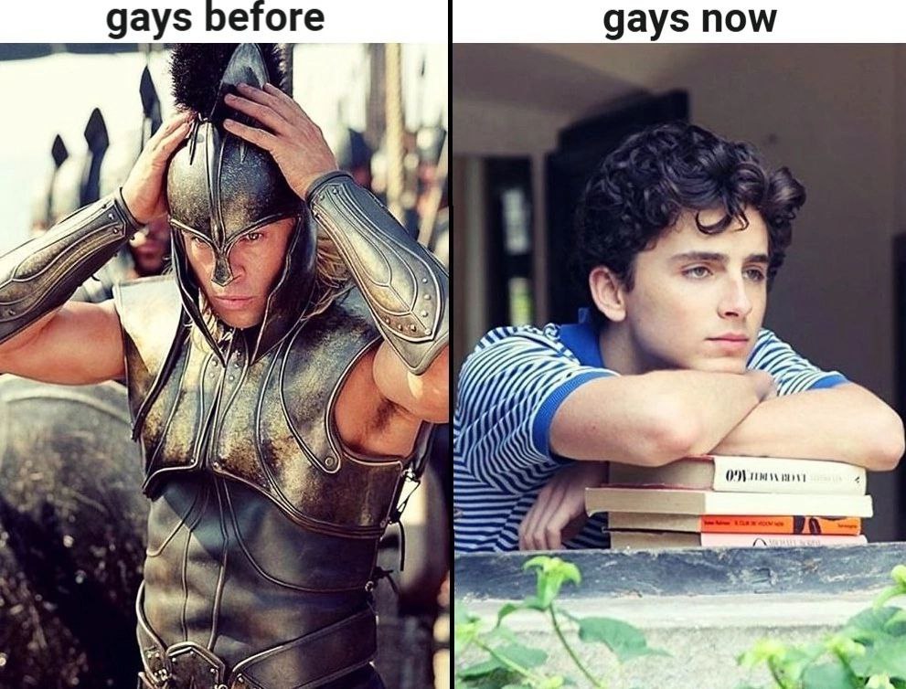 gays before gays now avg a von 1