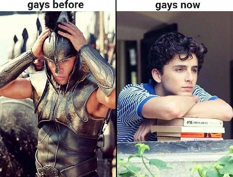 gays before gays now avg a von 1