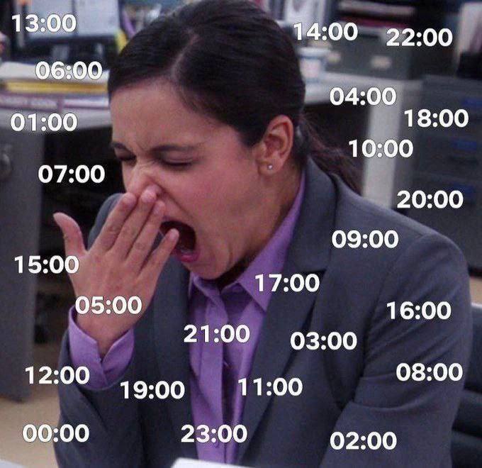 13:00 14:00 22:00 06:00. 04:00 01:00 18:00 10:00 07:00 20:00 09:00 15:00 17:00 05:00 16:00 21:00 03:00 08:00 12:00 19:00 11:00 00:00 23:00 02:00