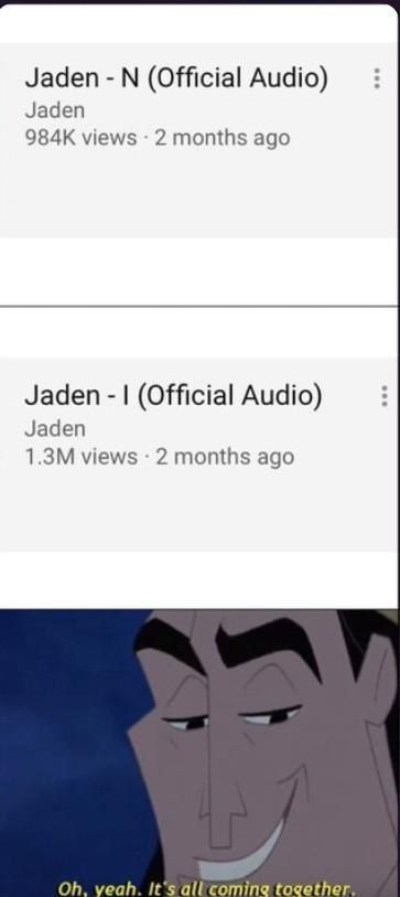Jaden (Official Audio) Jaden views 2 months ago Jaden (Official Audio) Jaden views 2 months ago eah. it’s all coming together