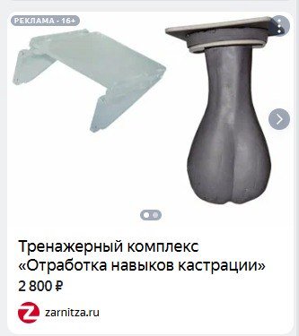16+ у Тренажерный комплекс «Отработка навыков кастрации» 28002 zarnitza.ru