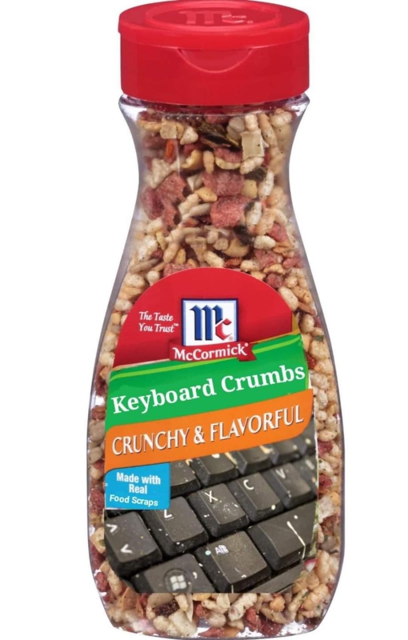 47 The Taste You McCormick ard С CRUNCHY [АУО Made with Food Scraps a, a