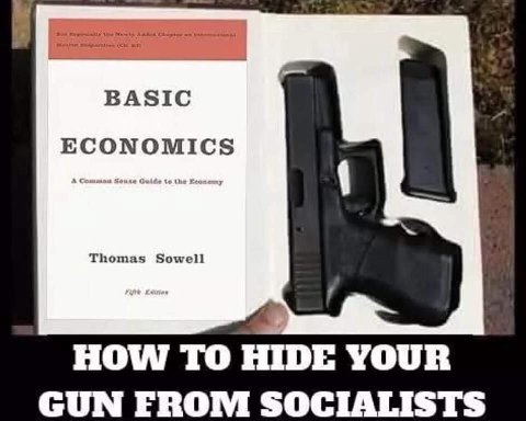 BASIC ECONOMICS Thomas Sowell HOW TO HIDE YOUR GUN FROM SOCIALISTS