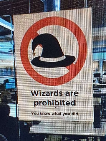 izard prohibited You now what
