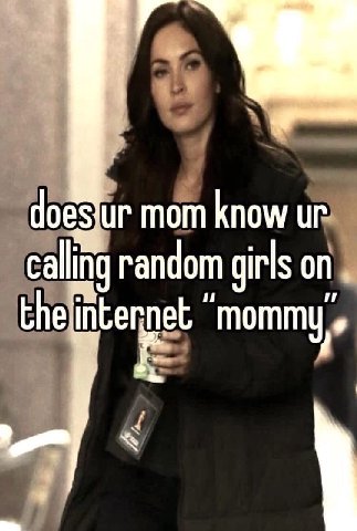 доезиг mom know calling random girls on
