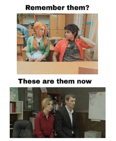 Remember them? These are them now 5