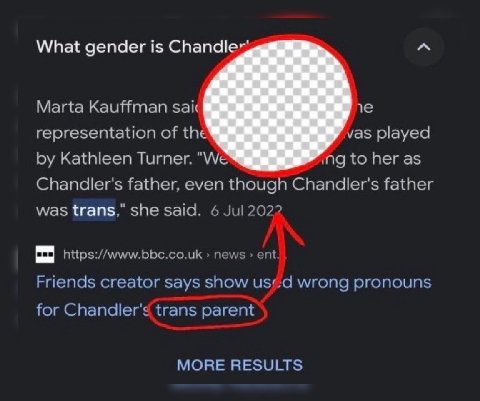 What gender is Marta Kauffman зак representation of the vas played Kathleen Turner. "We ing to her as Chandler's father, even though Chandler's father was trans," she said. 6 Jul 2022 https://www.bbc.