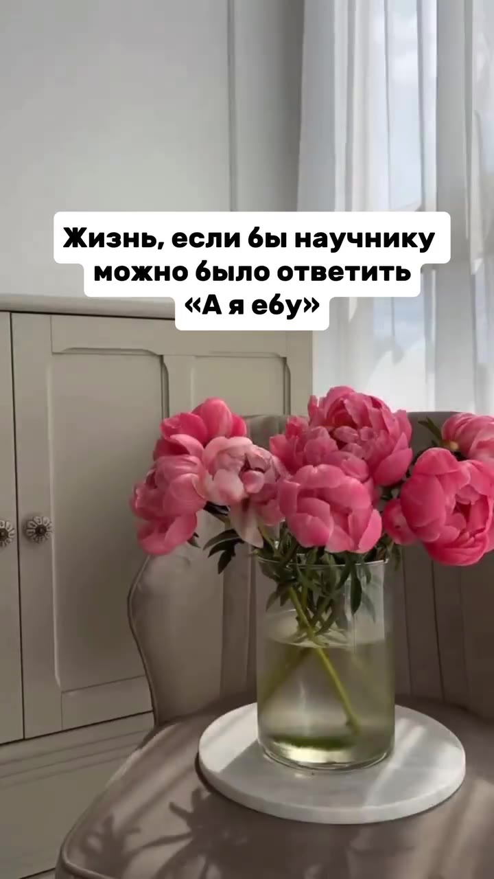 Жизнь, если бы научнику можно было ответить | "Прповивыег
