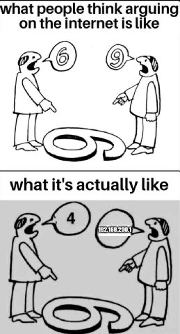 what people think arguing on the internet is like alt what it's actually like
