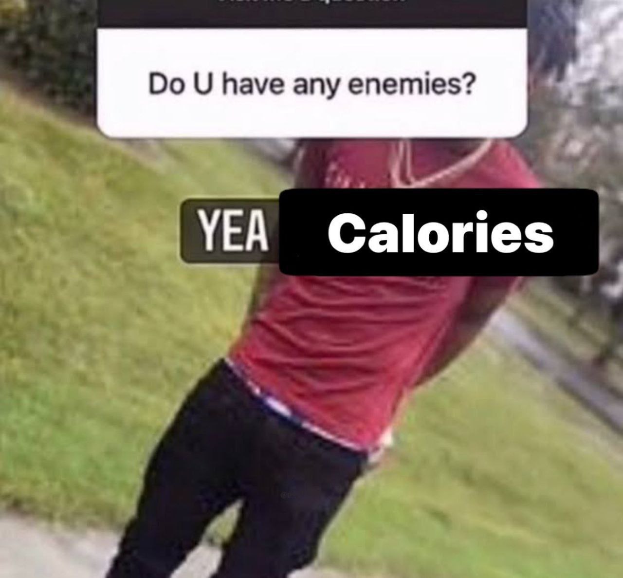 have any enemies? YEA Calories