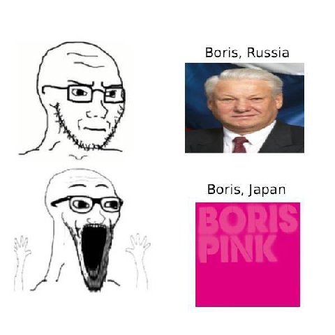 Boris, Russia Boris, Japan ara
