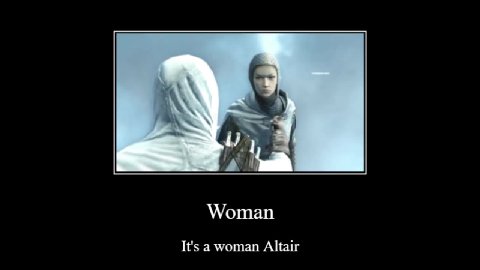 It's a woman Altair