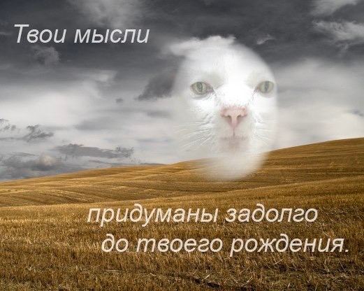 Твои мысли придуманы задолго твоего рождения