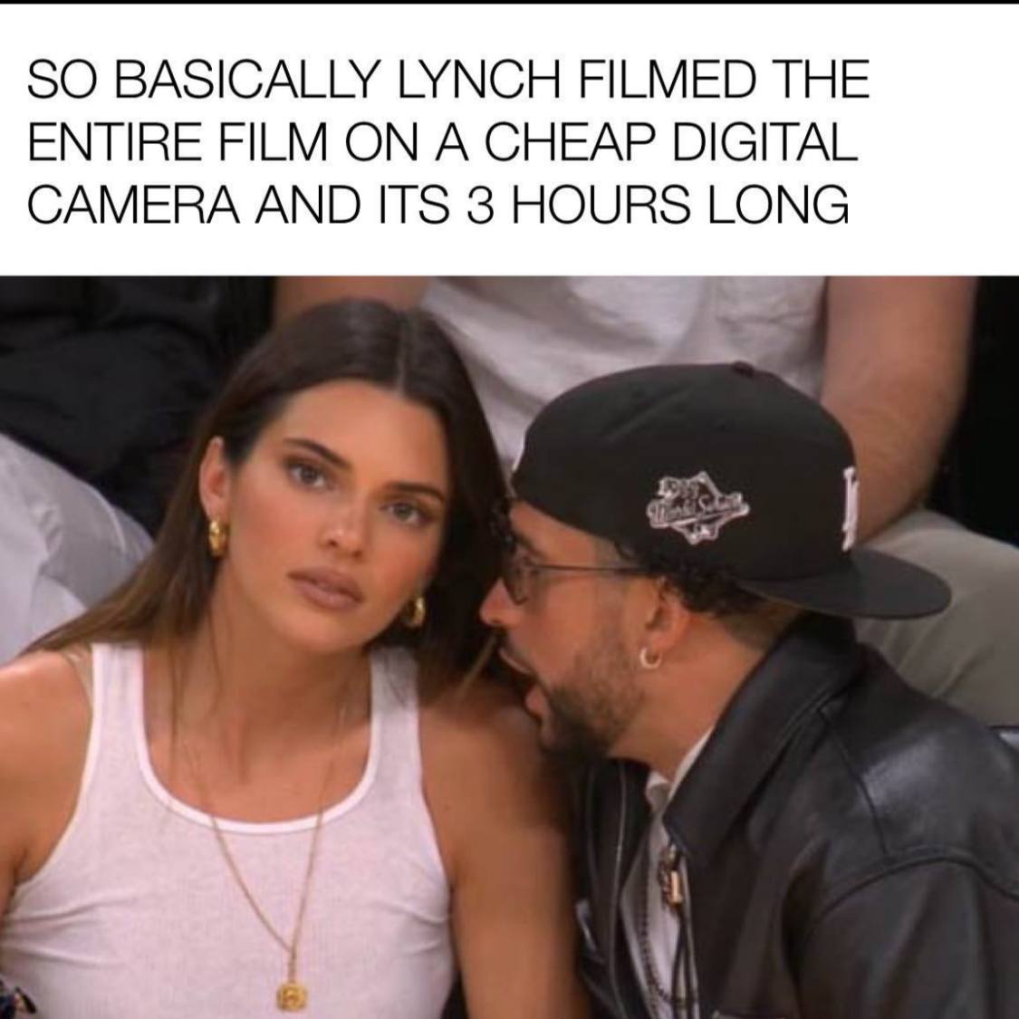SO BASICALLY LYNCH FILMED THE ENTIRE FILM ON A CHEAP DIGITAL CAMERA AND ITS 3 HOURS LONG