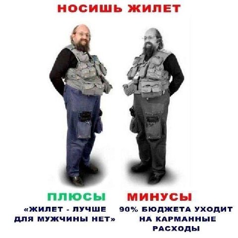НОСИШЬ ЖИЛЕТ плюсы МИНУСЫ «ЖИЛЕТ ЛУЧШЕ 90% БЮДЖЕТА УХОДИТ ДЛЯ МУЖЧИНЫ НЕТ» НА КАРМАННЫЕ РАСХОДЫ