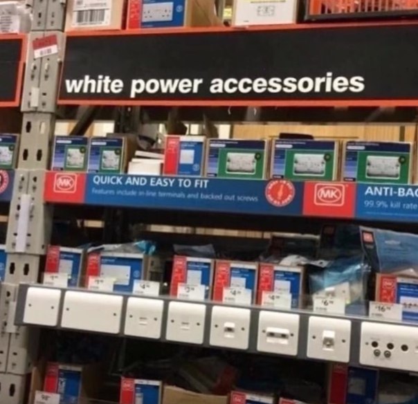 white power accessories АМТ! BAG