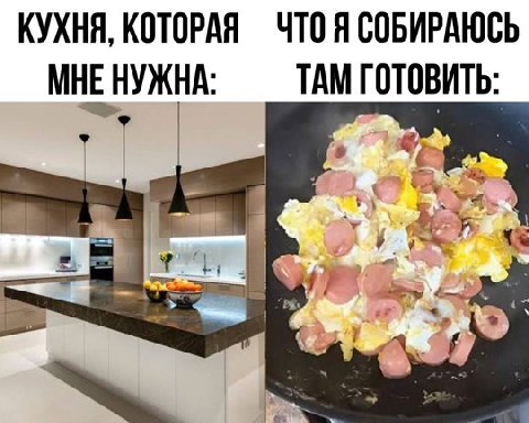 КУХНЯ, КОТОРАЯ ЧТО Я СОБИРАЮСЬ МНЕ НУЖНА: ТАМ ГОТОВИТЬ: