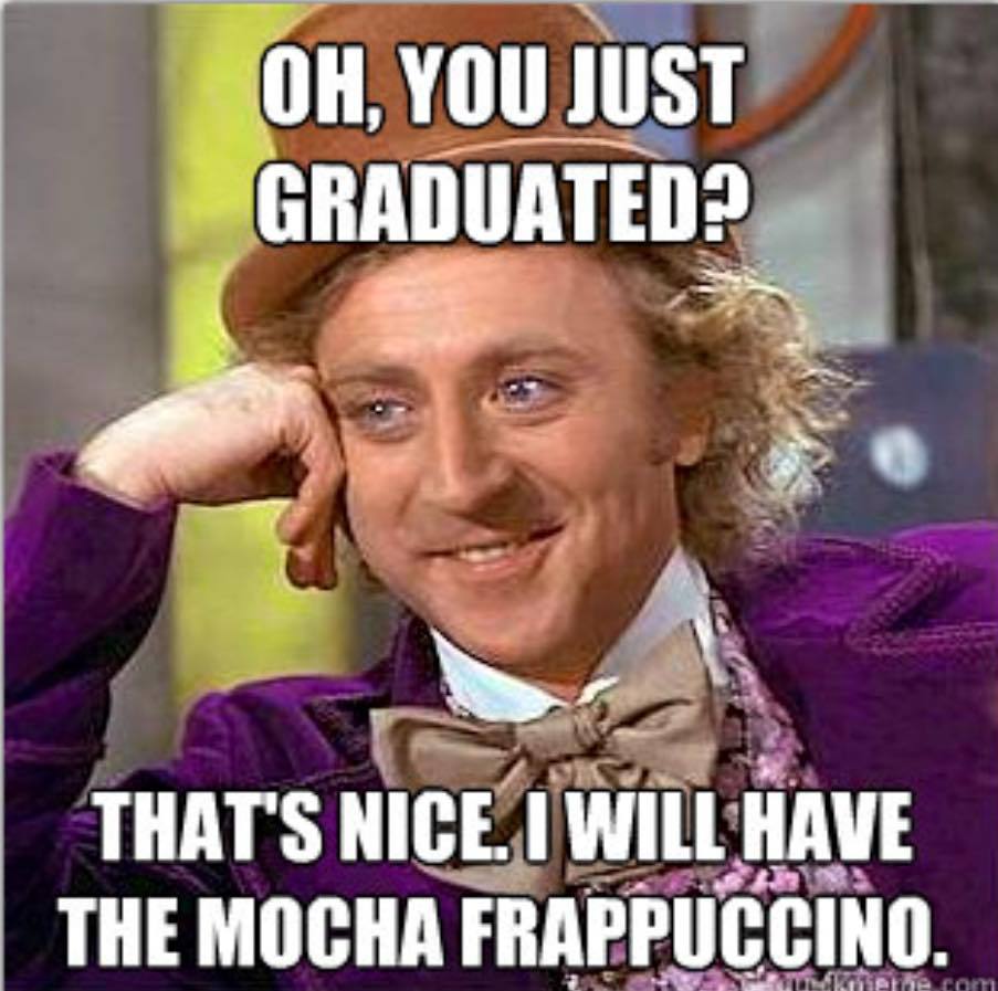 ОН, YOU JUST 1 THAT'S МСЕ THE MOCHA FRAPPUCCINO.