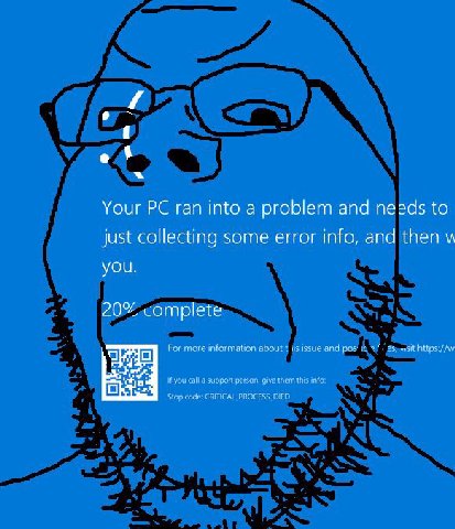 Your ran into a problem and пеза$ to just collecting some error info, and then you. 20% complete For more information about issue and pos а мерсеве PROCESS DIED
