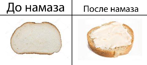 До намаза После намаза
