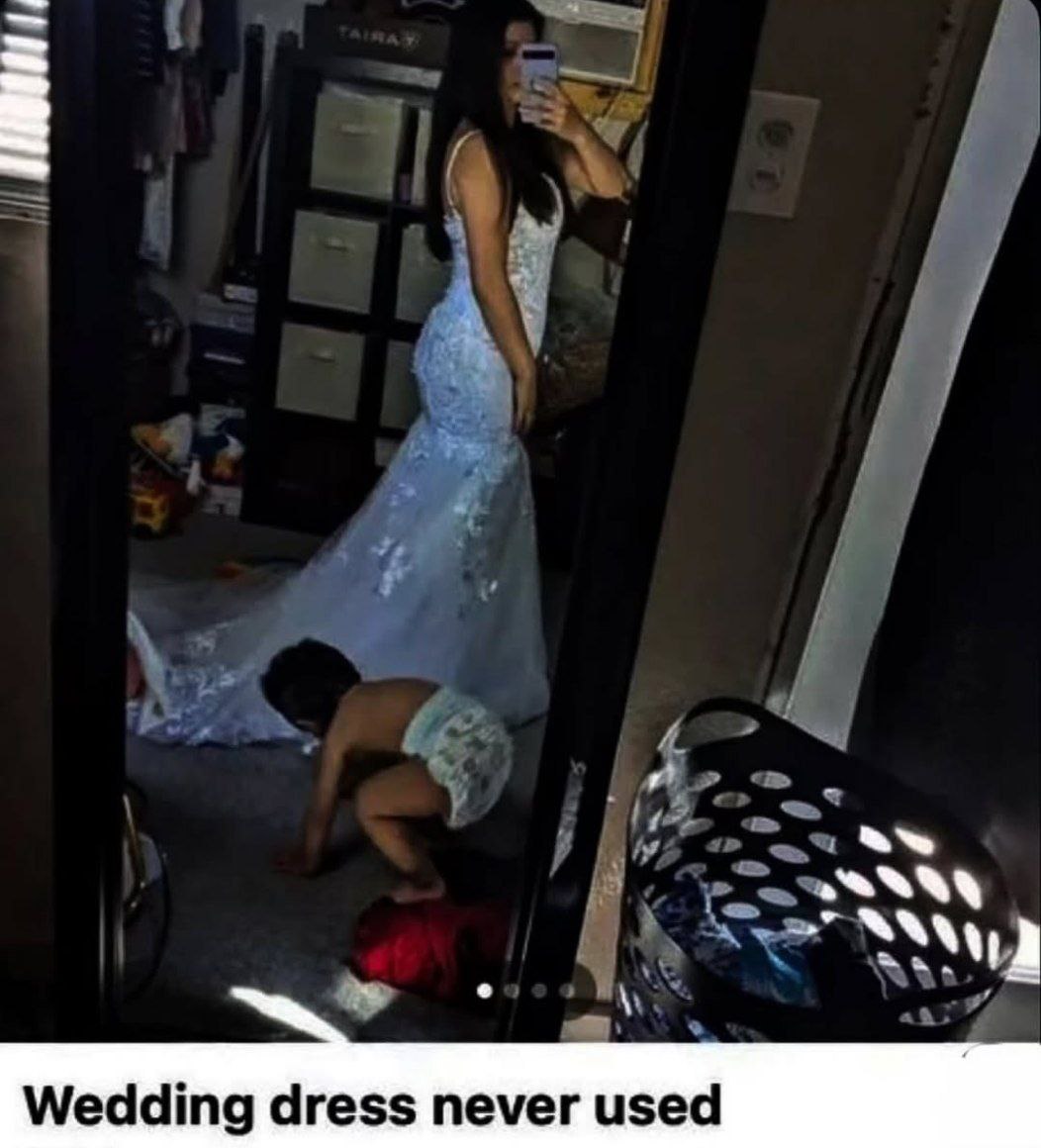 Wedding dress never used