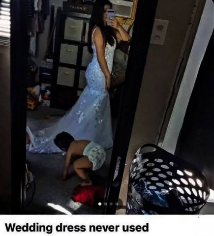 Wedding dress never used