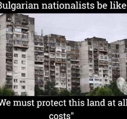 nationalists be like must protect this land at costs"