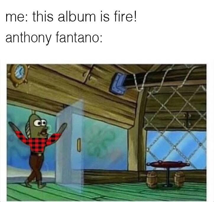 me: this aloum 1$ fire! anthony fantano: