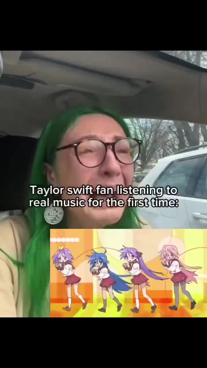 Taylor swift'fan listeningito. real.musicforthe)firstitime: “ayer swift fan\listening to : eam tifan listening to : real music for the first}time: