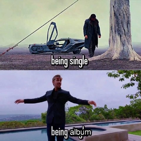 2” being single album
