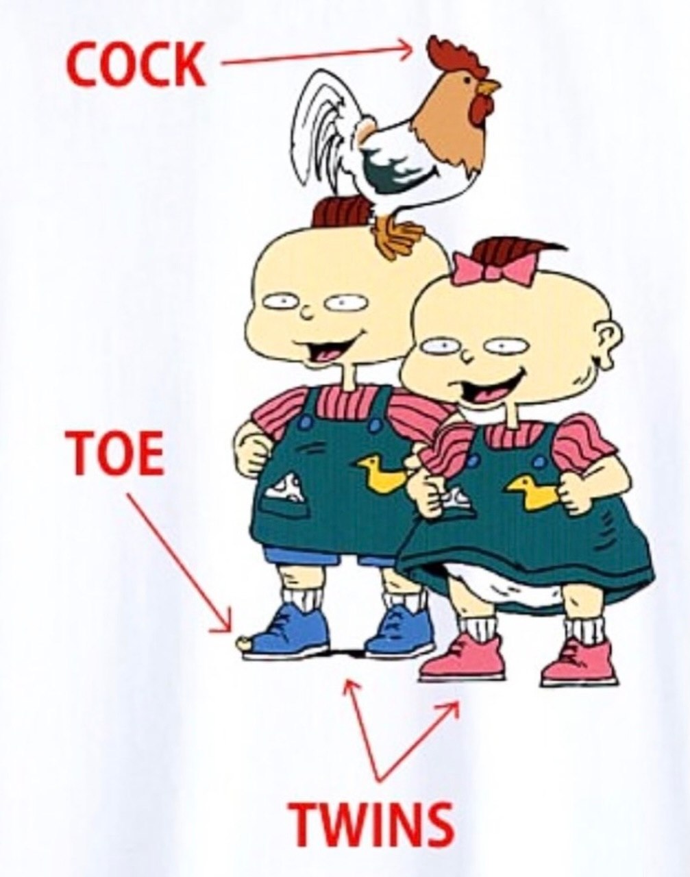 COCK TOE TWINS