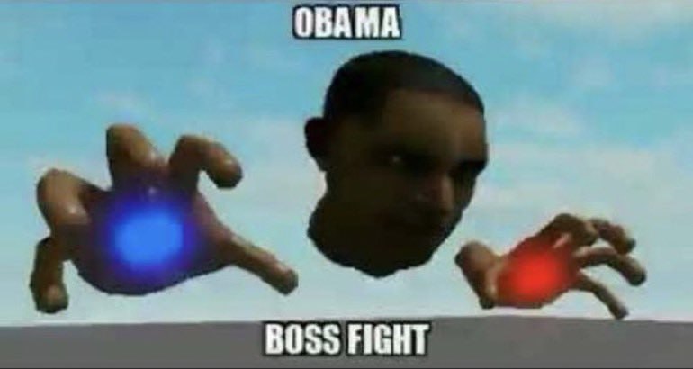 ОВАМА BOSS FIGHT