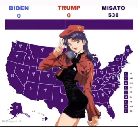 TRUMP MISATO BIDEN 538 on 16 Mee 20 85 у 4 16 38