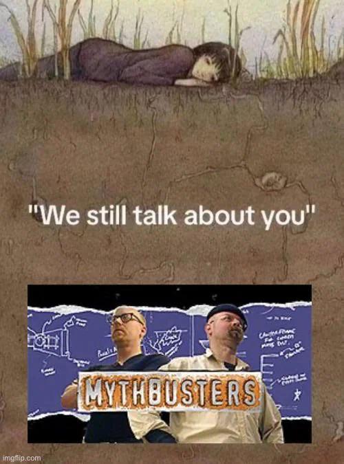 "We still talk about you