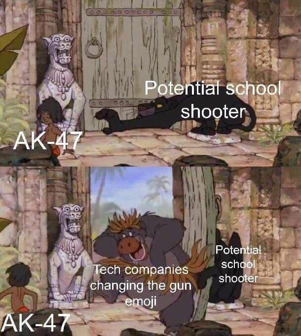 Potential school shooter Potential school Tech companies shooter changing the gun етой
