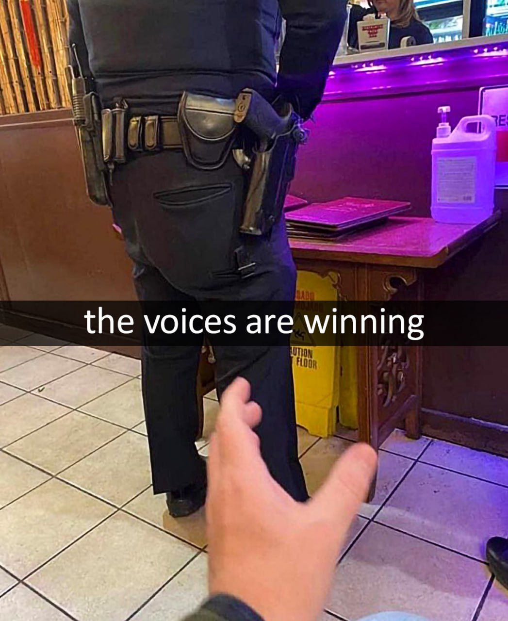 the voices are winning
