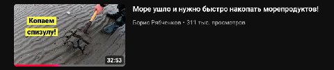 Море ушло и нужно быстро накопать морепродуктов! Копаем Борис Рябченков 311 тыс. просмотров спизулу! 2. у 32:53