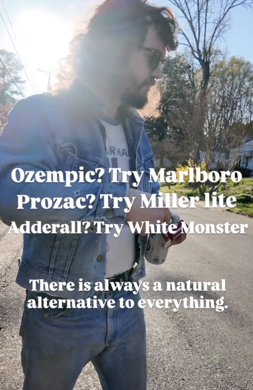 Ozempic? Try Prozac? Try Try White Monster There is always a natural ‘alternative to everything.