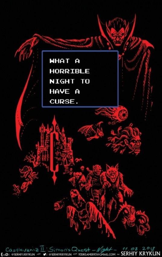 WHAT A HORRIBLE NIGHI 10 HAVE A CURSE КВУКИМ