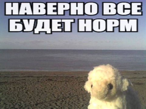 НАВЕРНО ВСЕ БУДЕТ НОРМ