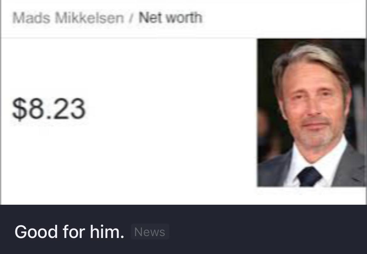 4 Good for him.