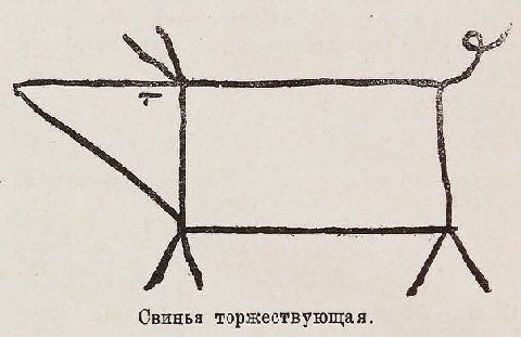 Свинья торжествующая.